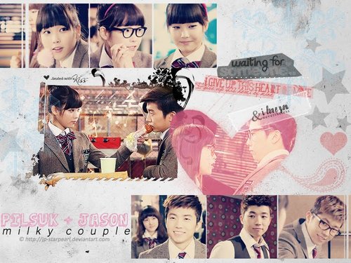  wooyoung.milky couple wallpaper
