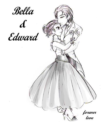  Edward and Bella Fanart