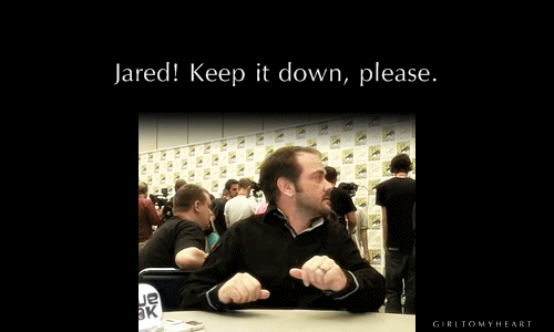 Jared keep it down please...