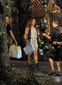 Jennifer - What to expect... Film set - Filming in Atlanta Georgia - Night - July 29, 2011 - jennifer-lopez photo