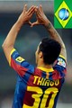 Possible meaning of Thiago’s dedication sign - fc-barcelona photo