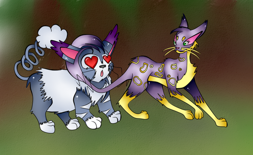  Purugly loves Liepard