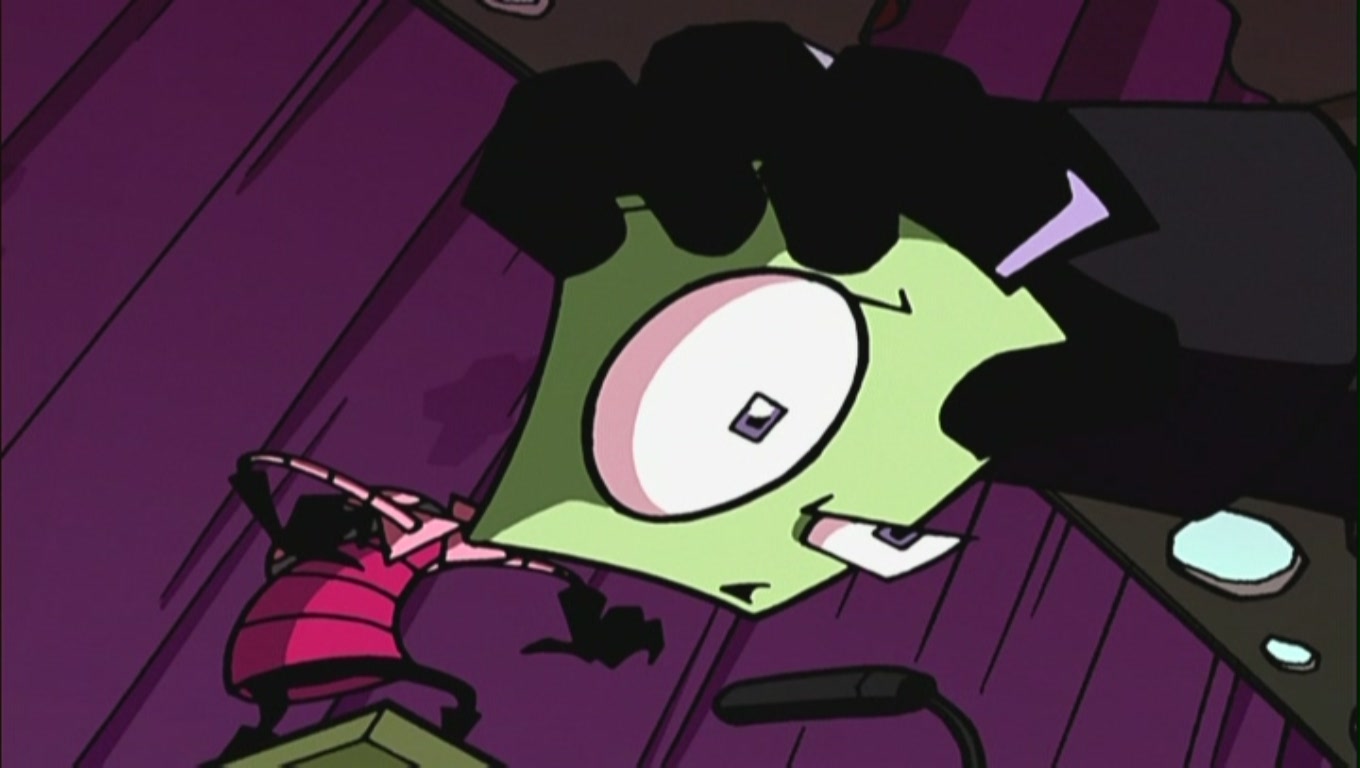 Image of 1x17b 'Lice' for fans of Invader Zim. 