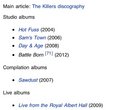 the-killers - 2012 album name revealed! screencap
