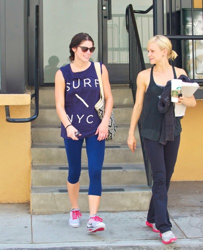  Ashley Greene leaves the Gym in Studio City, Aug 2