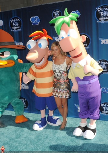 Ashley @ Phineas And Ferb LA Premiere