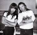 Bruce and Dave Murray - bruce-dickinson photo