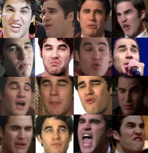  Darren's lovely faces!