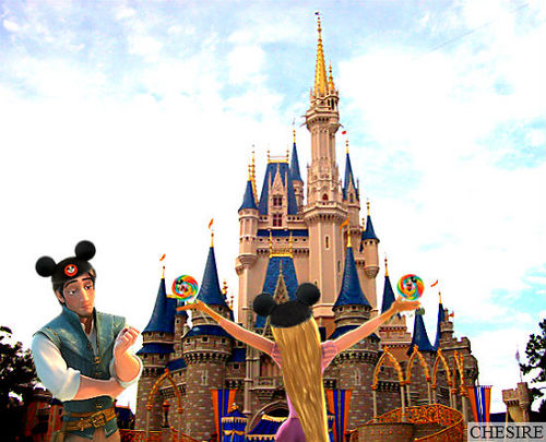  Flynn & Rapunzel @ Disney World