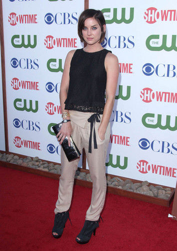 Jessica Stroup: CBS,The CW And Showtime TCA Party in BevHills, Aug 3