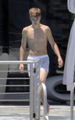 Justin Bieber Relaxing By A Pool In Miami - justin-bieber photo