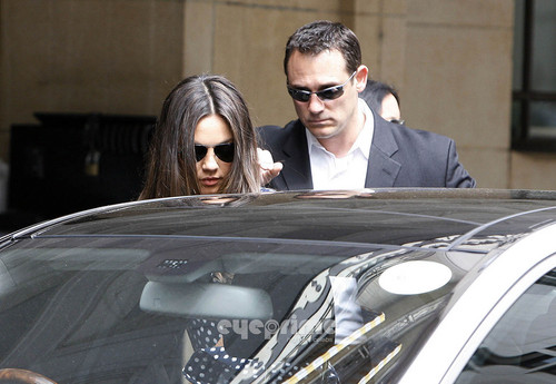  Mila Kunis leaving her Londres Hotel, August 2nd