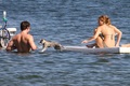 Miley - Enjoys a relaxing day with friends in Orchard Lake, MI - July 31, 2011 - miley-cyrus photo