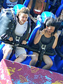 Paris, Prince and Blanket Spend The Day At Six Flags Magic Mountain - blanket-jackson photo