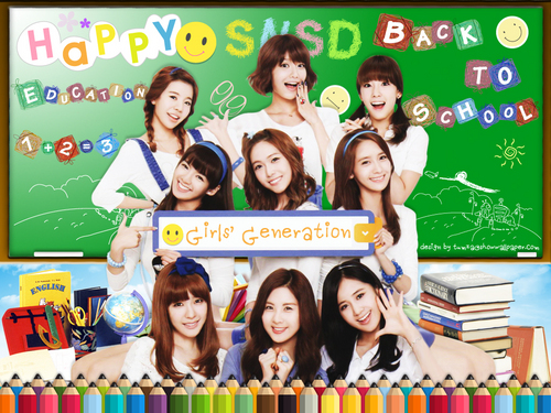 SNSD BACK TO SCHOOL