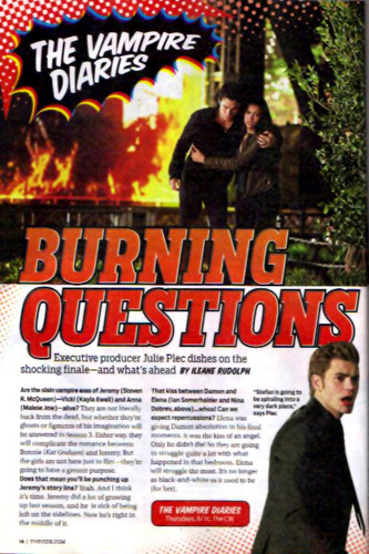  The Vampire Diaries - July 2011 Comic-Con TV Guide Scans