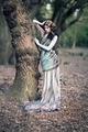 girl and the tree - daydreaming photo