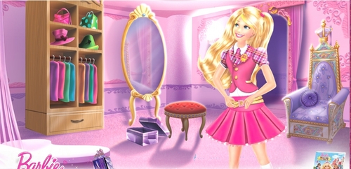  búp bê barbie Princess Charm School