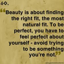  Beauty is the most natural fit