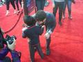 Darren Criss & Mini Warbler || 3D Concert Movie - Red Carpet - glee photo