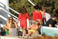 Doing a photoshoot at a beach house in Malibu - nikki-reed photo