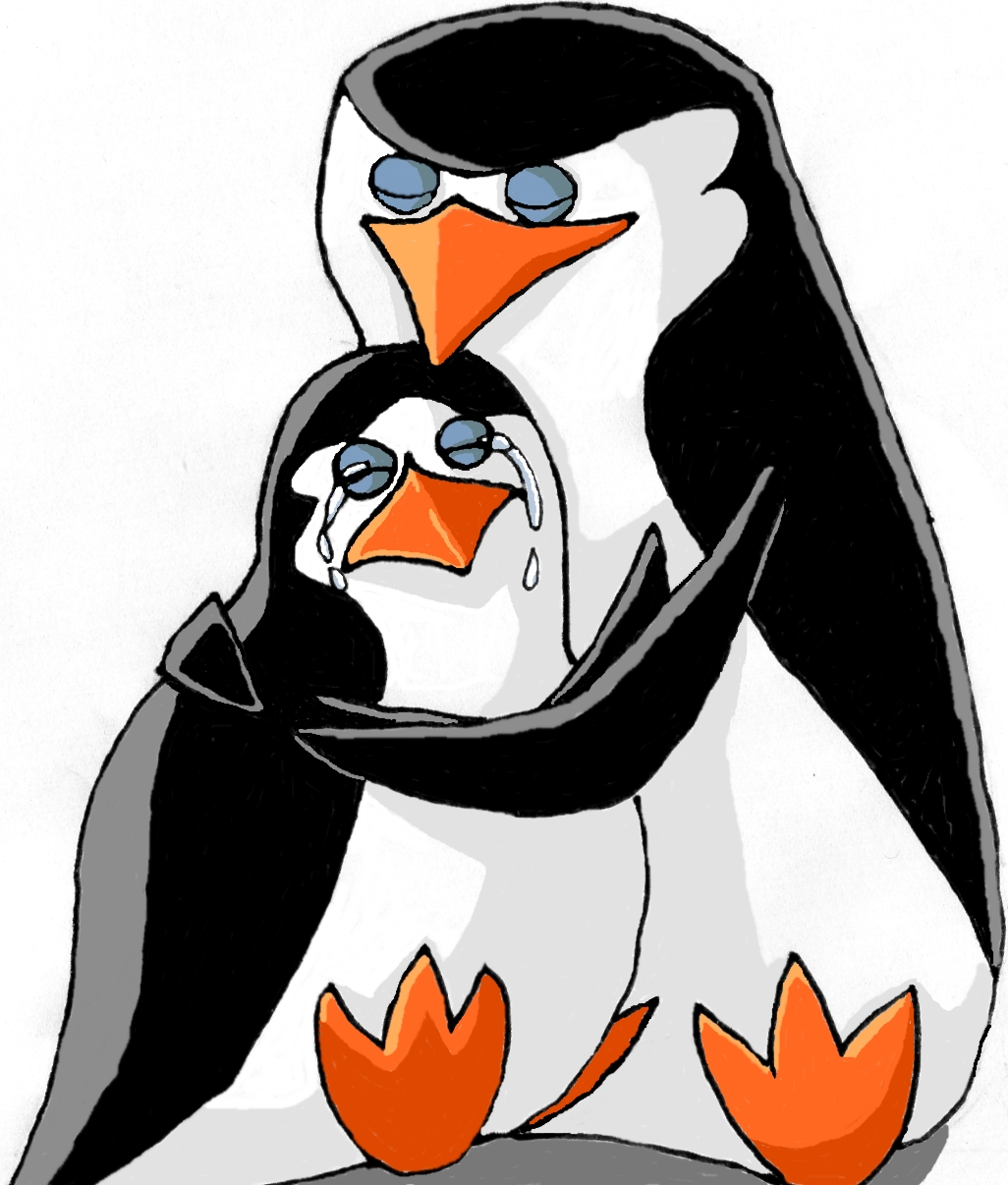 pinguin, penguin of madagascar fan Art: Hurt and Comfort.