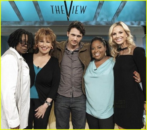  James Franco Visits The View