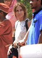 Jennifer - What to expect.. Film set - Filming at Fulton County Atlanta Airport - August 5th 2011 - jennifer-lopez photo