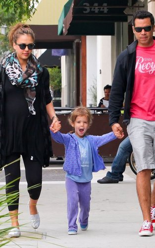  Jessica , Cash & Honor out in Beverly Hills