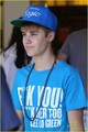 Justin Bieber: Armani Exchange Stop - justin-bieber photo