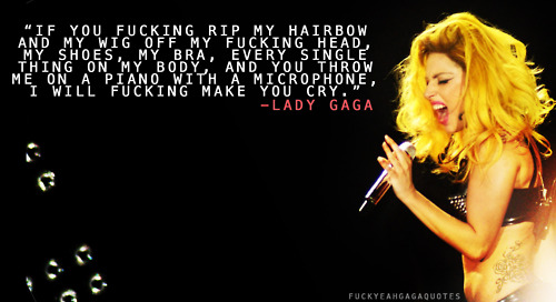  Lady Gaga উদ্ধৃতি