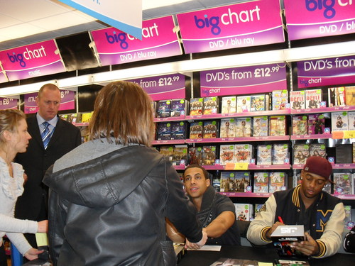  Marvin Holding my hand at a book signing