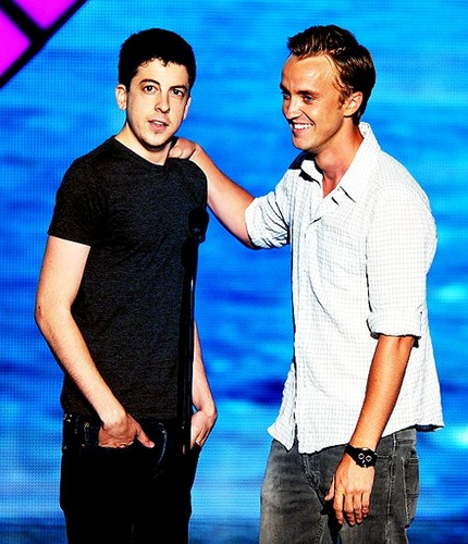 Tom Felton at the Teen Choice Awards 2011
