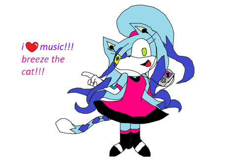  i <3 muziek ! breeze the cat