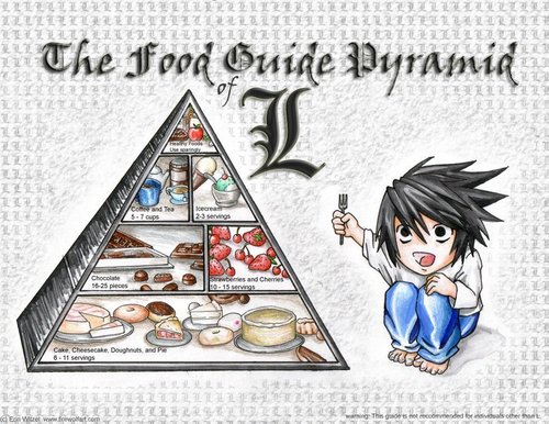 the L food pyramid