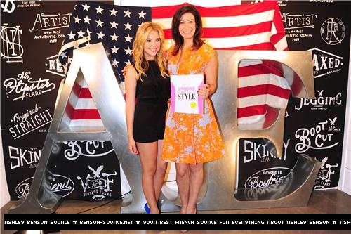  09.08.2011- ASHLEY SIGNING COPIES OF SEVENTEEN MAGAZINE AT AMERICAN EAGLES IN NYC