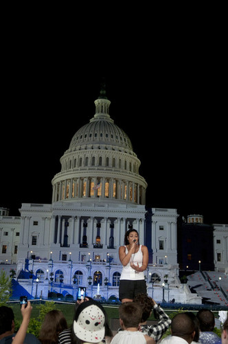  2011 PBS's "A Capitol Fourth" konzert Rehearsals