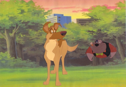 All Dogs Go To Heaven Animation Production Cel