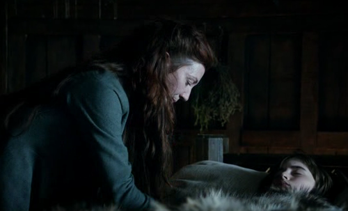  Catelyn and Bran Stark