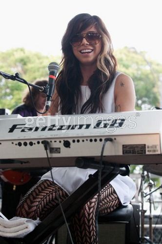  Christina Perri performs at Lollapalooza