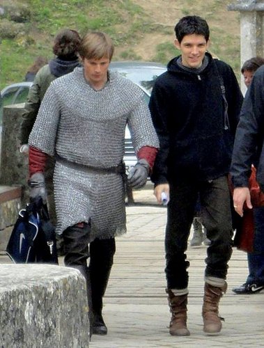  Colin and Bradley on set