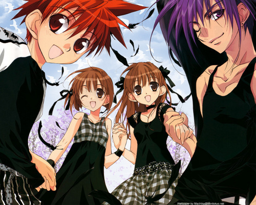  Daisuke,Riku,Risa, and Dark