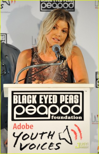  Fergie: New Peapod Adobe Youth Voices Academy!