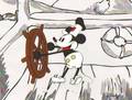 Hand Painted mickey mouse Cel - mickey-mouse photo