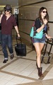 Ian and Nina at the airport in LA - the-vampire-diaries photo