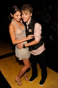Justin and Selena in teen choice awards 