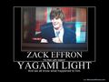Light Yagami and Zac Efron - anime photo