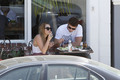 MILEY AT SWEETSALT FOOD SHOP IN TOLUCA LAKE WITH LIAM- 08 AUGUST, 2011 - miley-cyrus photo