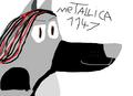 Metallica 1147 as a wolf - alpha-and-omega fan art