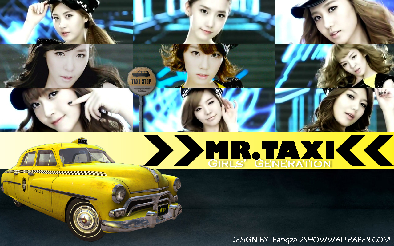 Mr Taxi Girls Generation Snsd Wallpaper 24440414 Fanpop